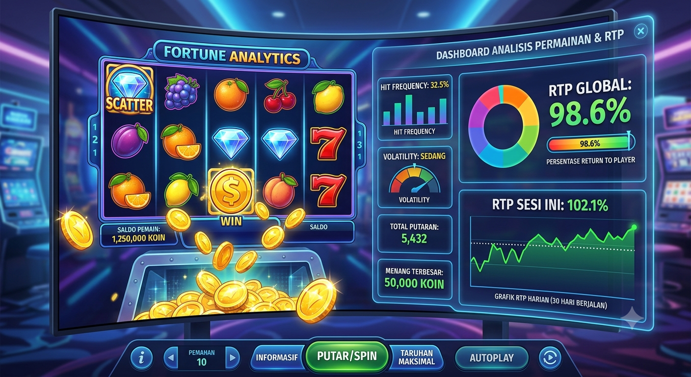 Strategi Bermain Slot Berdasarkan RTP