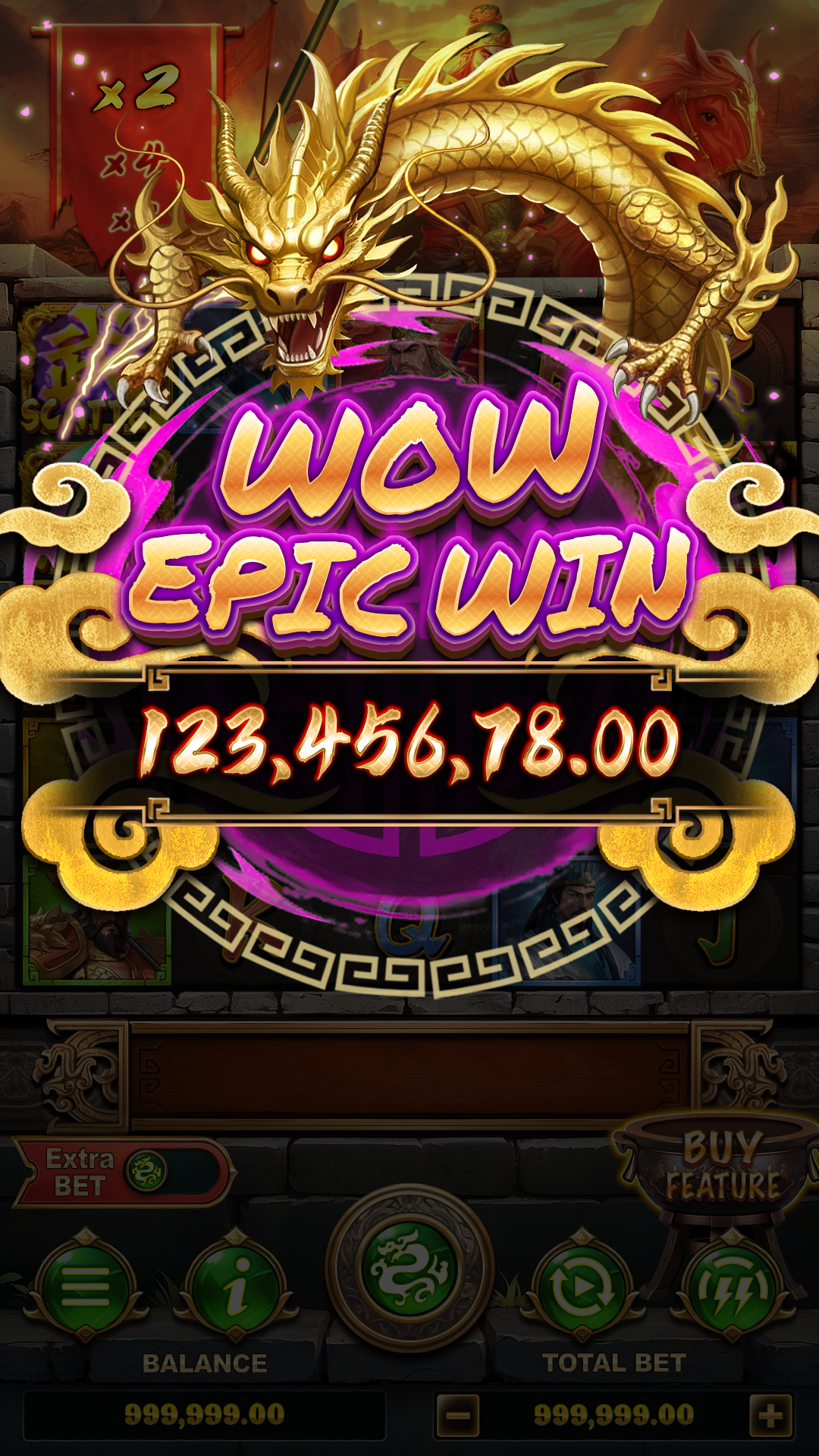 Legend of Wusheng 40K Slot